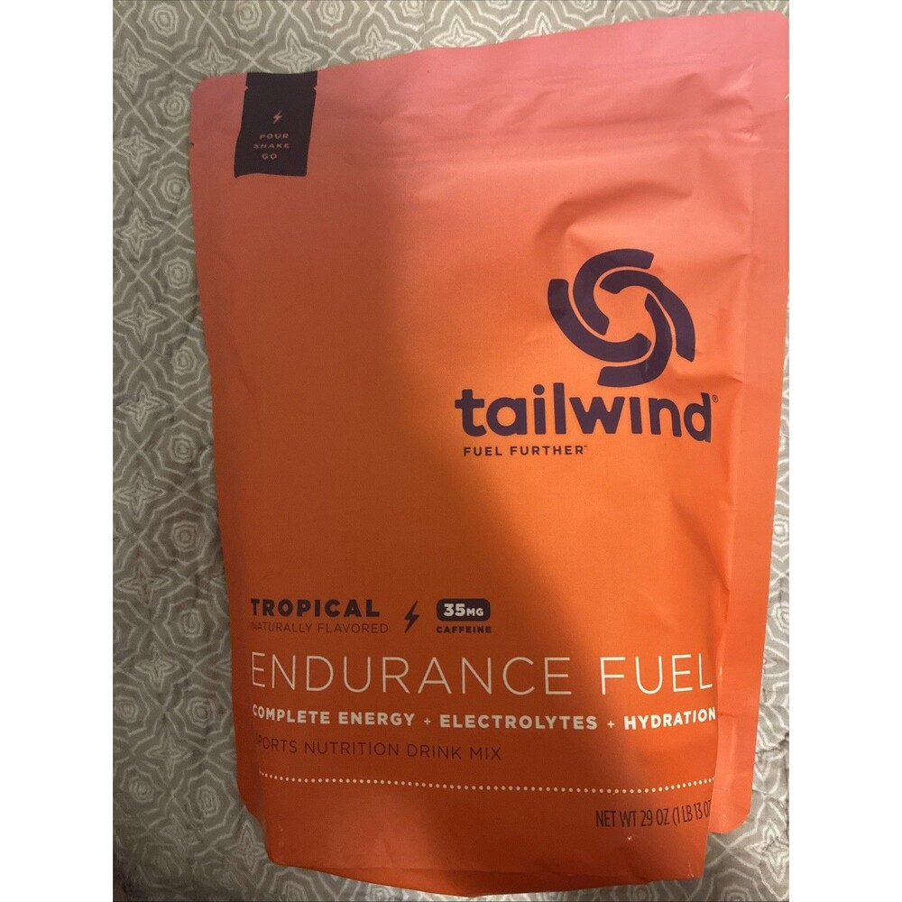 Tailwind Nutrition Caffeinated Endurance Fuel, Tropical Buzz, 30ServingBag